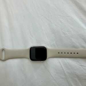 Apple Watch, Series 7 with Cream Band, Like new